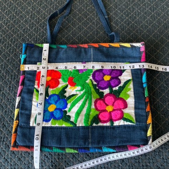 Vintage Guatemalan Tote Bag - Picture 4 of 6